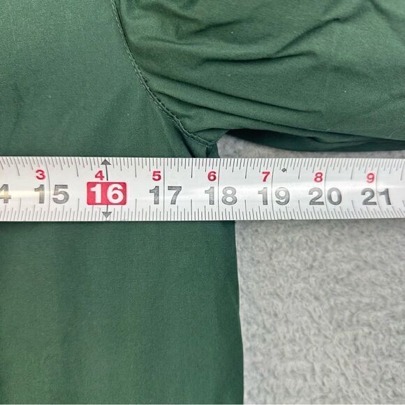 ROTC Raincoat Girls Junior 12R Green Removable Liner Long Trench Coat Winter - Picture 9 of 12